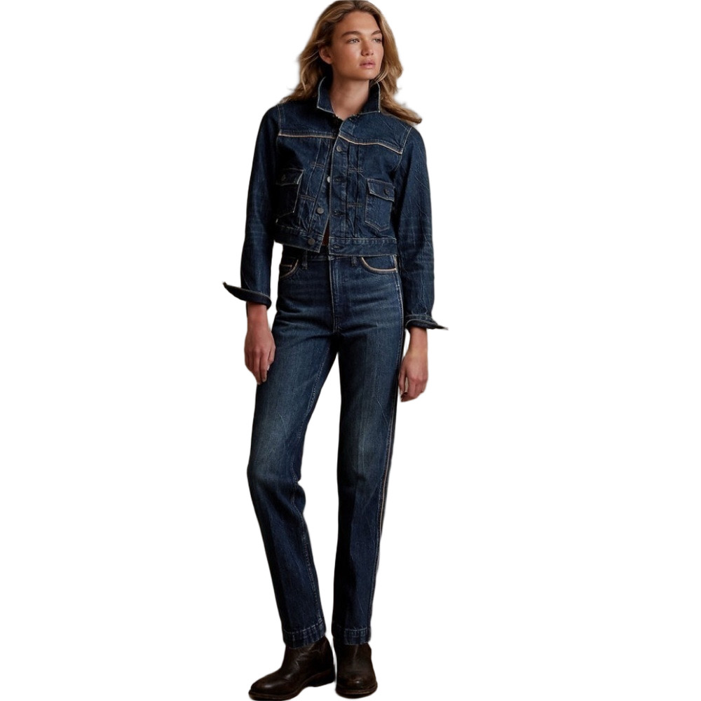 BANANA REPUBLIC Roper Vintage Straight Jean NWT Size 34 rodeo western